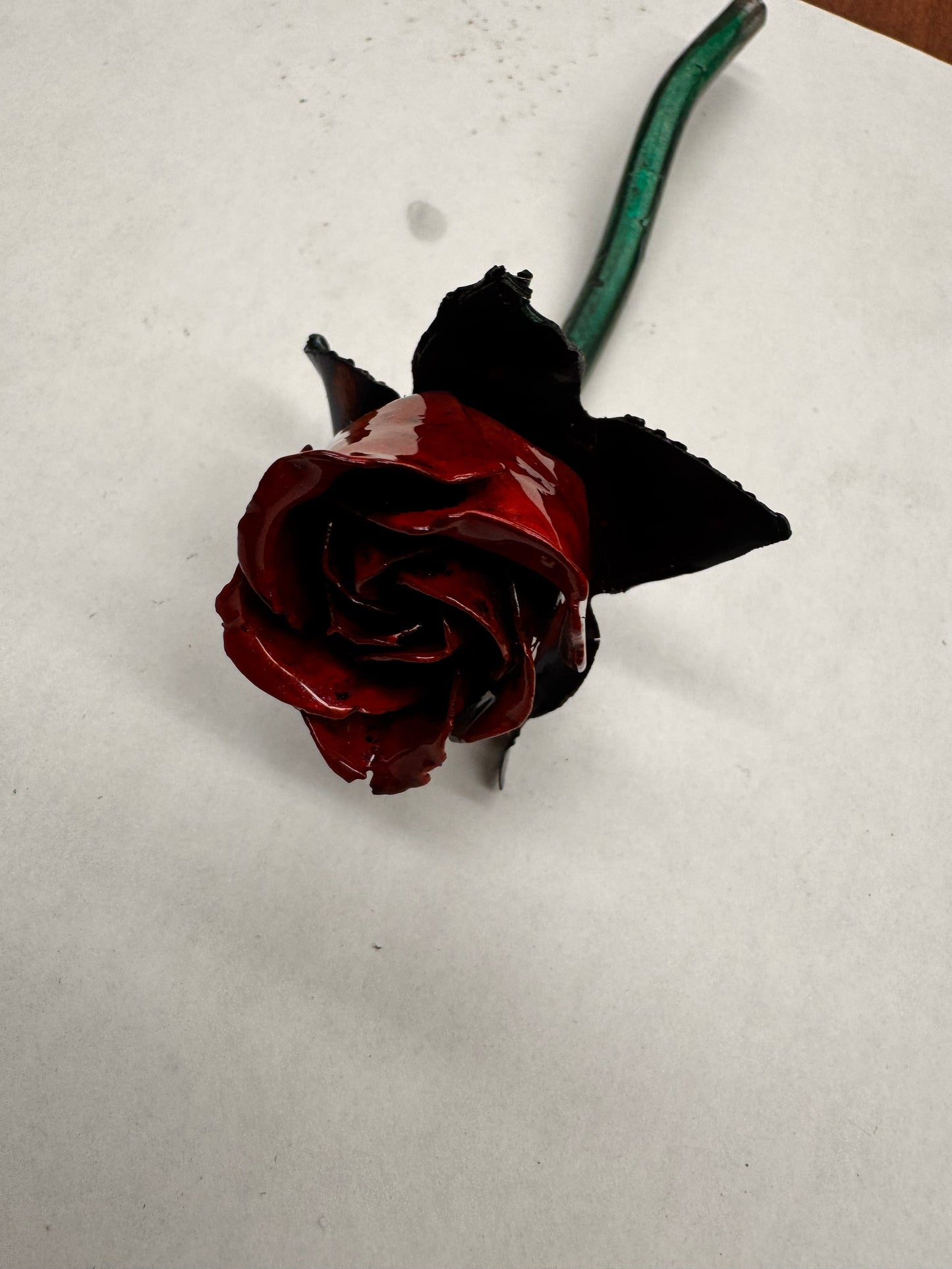 Hand Crafted Metal Roses